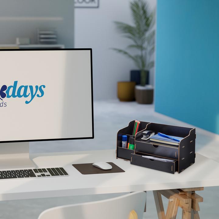 Actual product image Relaxdays Desk organiser