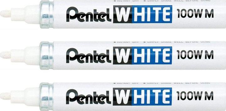 Image du produit Pentel Blanc - Marqueur permanent (1 x)