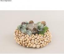 Produktbild Rayher Rohholzkugeln FSC 100%, ungebohrt, 15mm ø, 15 St