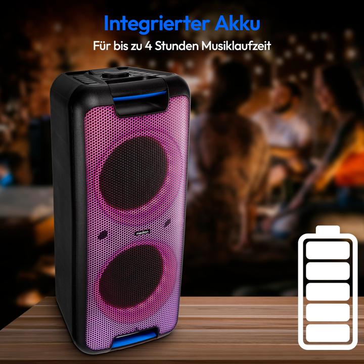 Actual product image Medion LIFE® PX-1 Plus Partylautsprecher