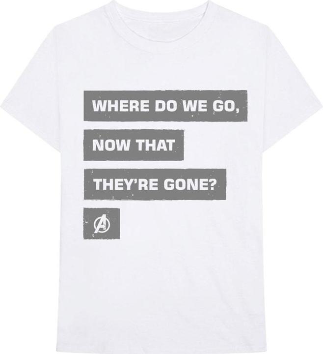 Produktbild Marvel Now That They're Gone TShirt (XL)