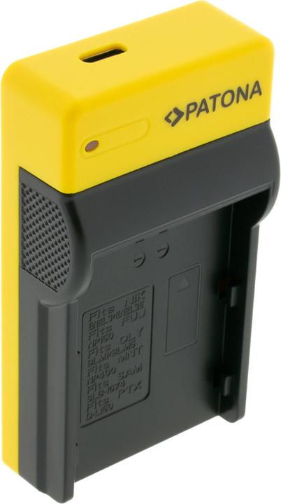 Immagine prodotto Patona Caricatore USB sottile con ingresso USB-C per Konica Minolta Nikon EN-EL3 Dynax 5D 7D Nikon EN-EL3 M (Caricabatterie per fotocamere)
