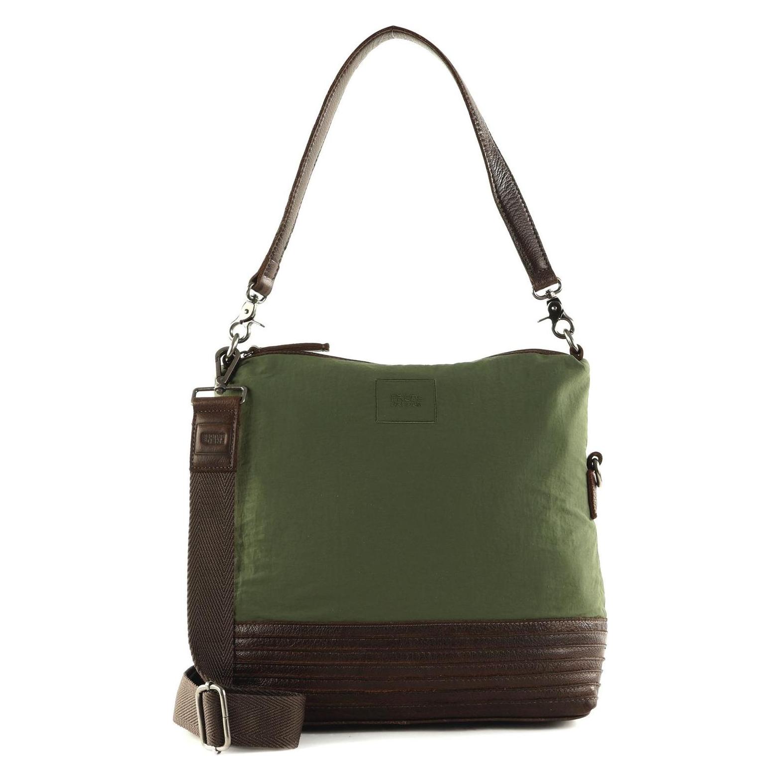 FredsBruder, Damen, Handtasche, Anea Hobo, Grün