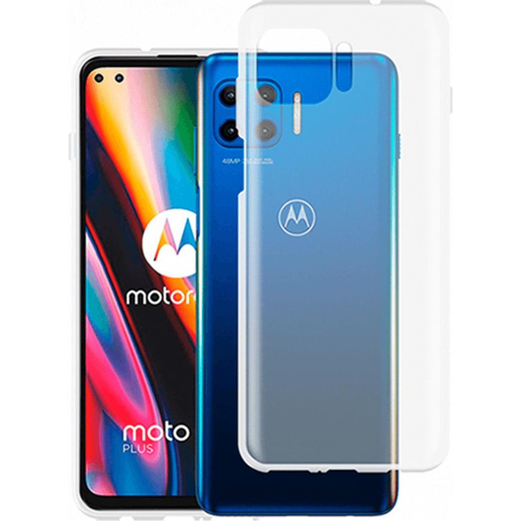 Just in Case Soft TPU Case Clear Motorola Moto G 5G Plus (Motorola Moto G 5G Plus), Smartphone Hülle, Transparent