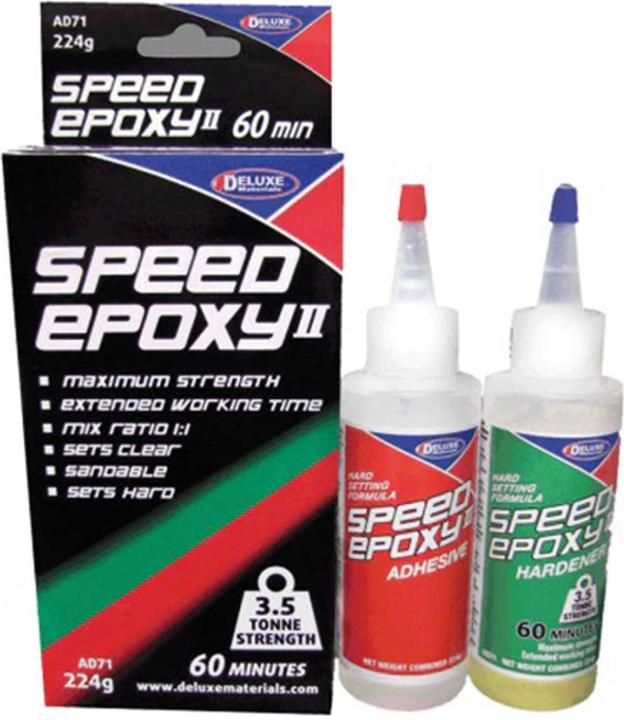 Actual product image Deluxe Materials Speed Epoxy II 60 min 224g (224 g, 2 ml)