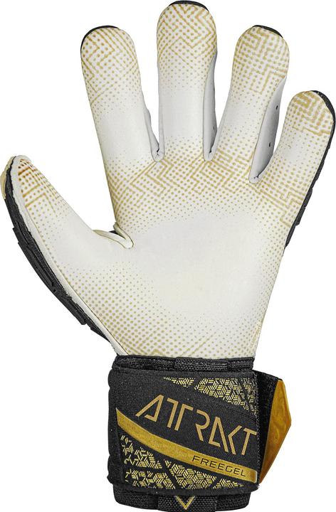 Actual product image Reusch Attrakt Freegel Gold X GluePrint (7.5)