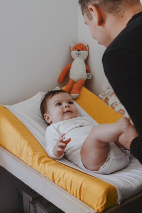 Actual product image Beaba Cover Sofalange removable yellow