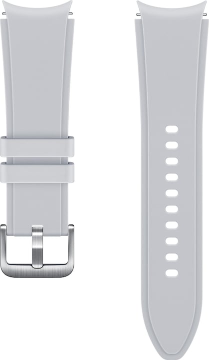 Samsung Ridge Sport Band 20mm S/M silver (20 mm, Fluoroelastomer, Galaxy Watch)