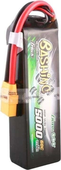 Actual product image Gens Ace G-Tech 5000mAh 14.8V 4S1P 60C Lipo Battery Pack with XT90 Plug-Bashing Series (14.80 V, 5000 mAh)