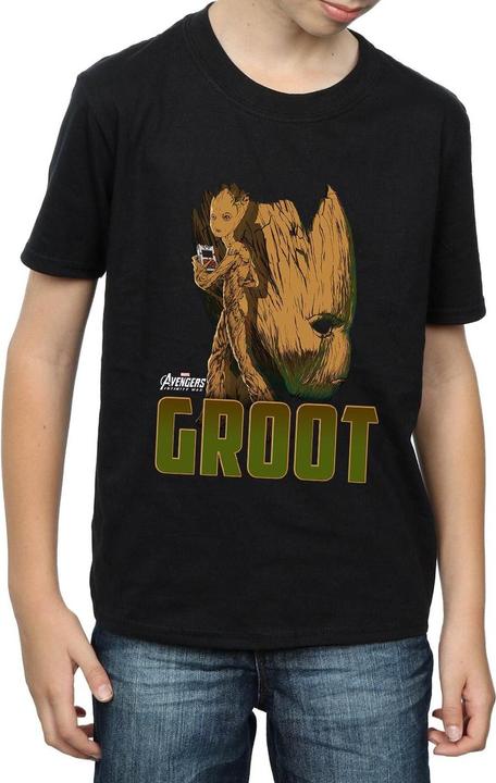 Produktbild Avengers Infinity War Groot Character TShirt Jungen (152, 158)