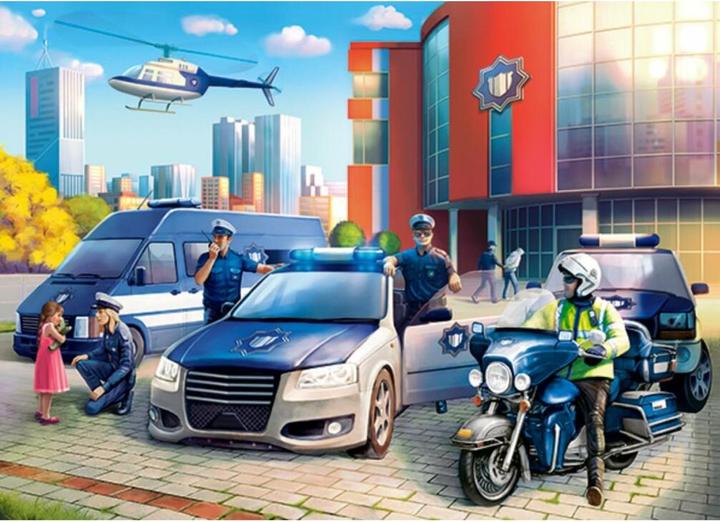 Produktbild Castorland Police Station Puzzle 120 Teile (120 Teile)