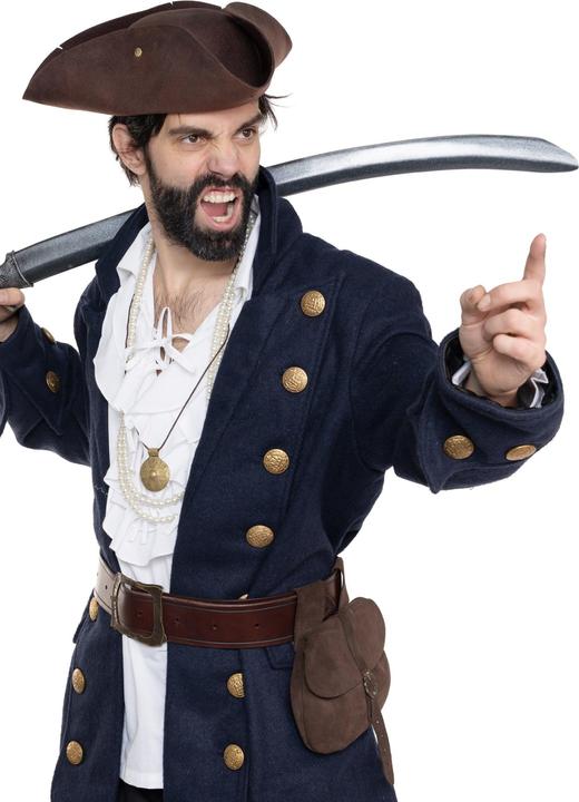 Produktbild Supreme Replicas Piraten Gehrock Silver - Blau, gold (XXL)