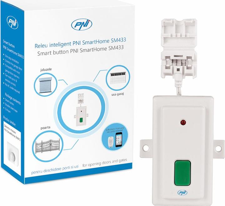 PNI Relais intelligent SmartHome SM433 pour l'ouverture de portails et de portes par commande