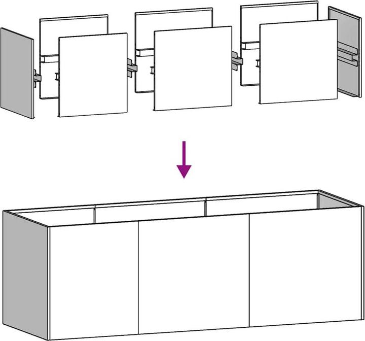Produktbild vidaXL Pflanzkübel