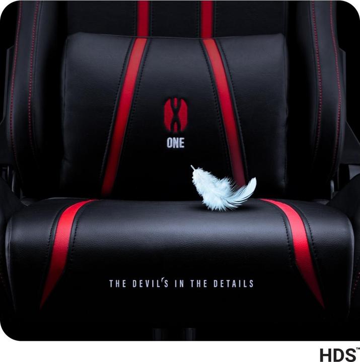 Produktbild Diablo Fotel Chairs X-One 2.0 King Czarno-czerwony
