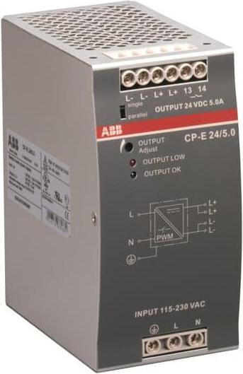 Actual product image ABB CP-E 24/5.0 Power supply 24VDC/5A