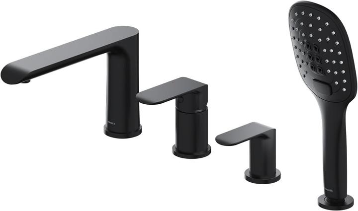 Omnires Badkraan mit Keramikkopf und elegantem Design