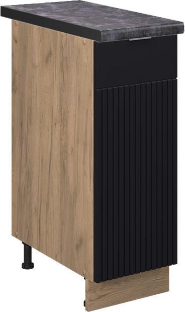 Anthrazit, Goldkraft Eiche, Schwarz, Schwarz gestreift