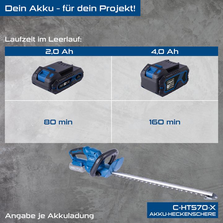 Produktbild Scheppach C-HT570-X (Akkubetrieb)