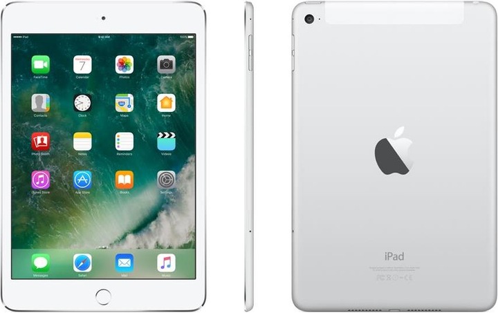 Produktbild Apple iPad mini 4 (4G, 7.90", 128 GB, Silber)