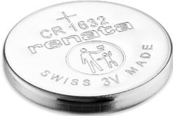Actual product image Renata CR1632 / 3.0 V (1 pcs., CR1632, 137 mAh)