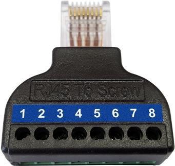 Produktbild Wantec Splitter 2wIP für 4 Leitungen/nur 5627 verwendb. - Schwarz