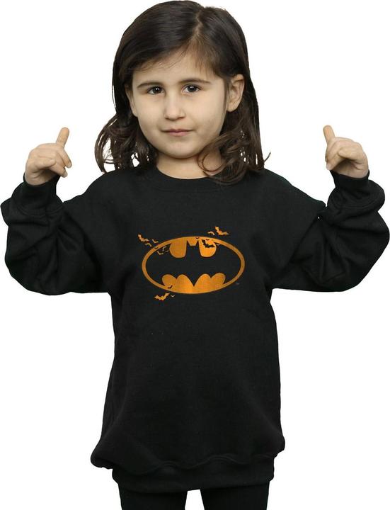 Image du produit - Sweat BATMAN HALLOWEEN LOGO - Fille (116)