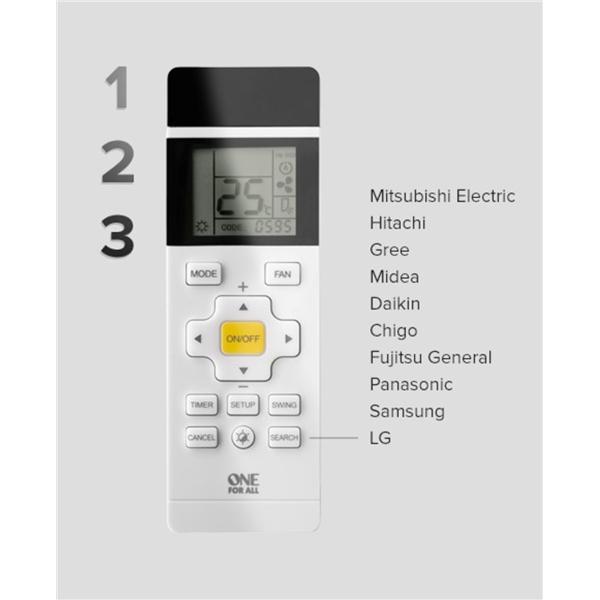 Immagine prodotto One for All Urc 1035 (Telecomando universale, Infrarossi)
