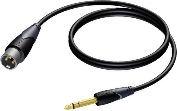 Procab CLA724/3 XLR męski - 6.3 mm jack męski stereo 3 m (3 m, XLR)