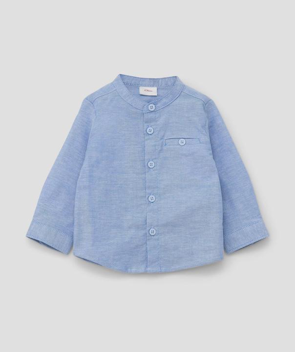 Immagine prodotto s.Oliver Hemd Langarmhemd mit Stehkragen (92)