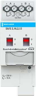 Produktbild Busch-Jaeger BJ SA/S2.16.2.12 Binärausgang 16 A KNX (Heizungsaktor)