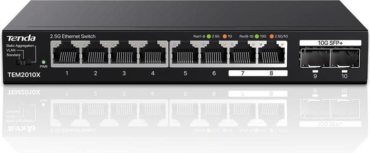 Produktbild Tenda TEM2010X Ethernet Switches 2.5 Gigabit 8 (8 Ports)