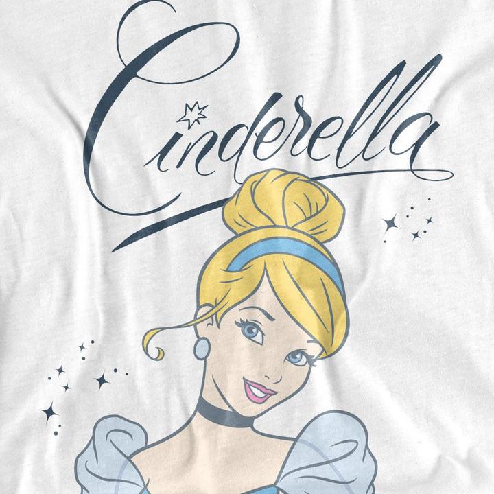 Produktbild Cinderella Headshot With Fancy Script TShirt (S)