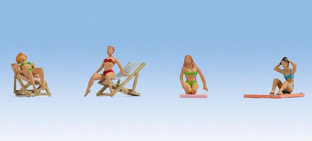Actual product image Noch Figure set sunbath