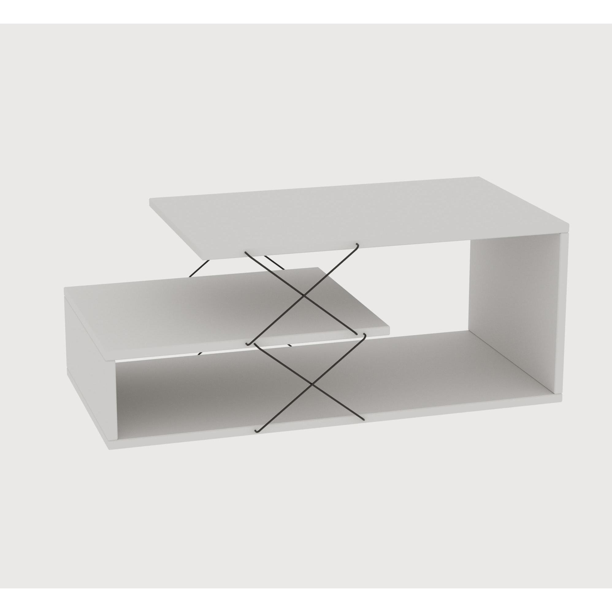 Thumbnail - Skye Decor, Couchtisch + Beistelltisch, Colton (100 x 50 x 40 cm)