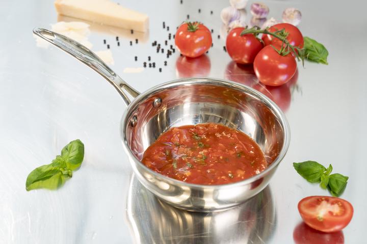 Actual product image Scanpan 1.8 litre - Stål (Frying pan, Aluminium, Stainless steel, 24 x 8 cm)