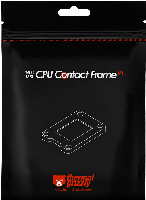 Immagine prodotto Thermal Grizzly TG Intel 1851 CPU Contact Frame V1