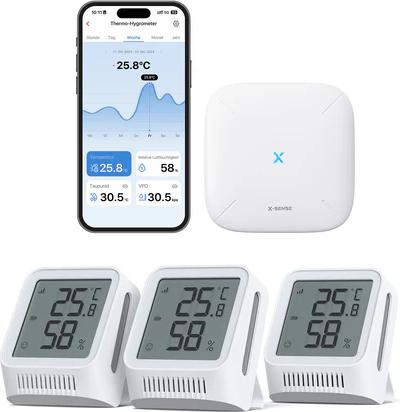Produktbild X-Sense Temperatur-Hygrometer-Set