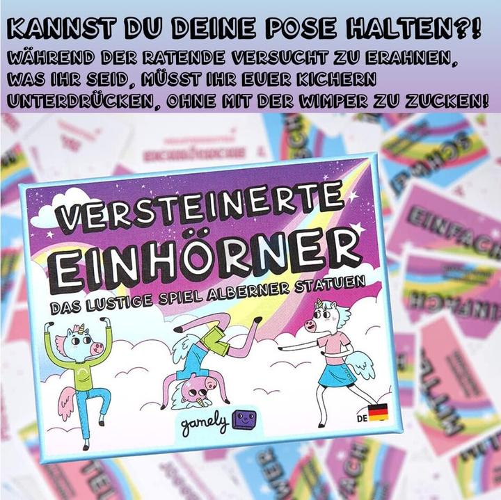 Produktbild Gamely VERSTEINERTE EINHÖRNER - Das lustige Spiel alberner Statuen (Deutsch)