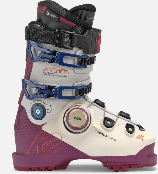 Chaussures de ski pour femme K2 MINDBENDER W 95 MV Gray-Purple