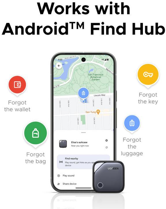 Image du produit Ugreen Fine Track Smart Finder (USB-C) (Android)