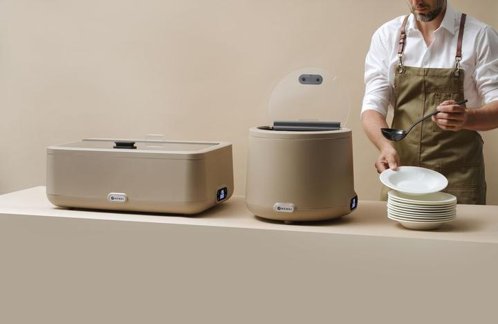 Immagine prodotto Hendi Chafing dish UNIQ,, beige, 220-240V/700W, 607x402x(H)245mm