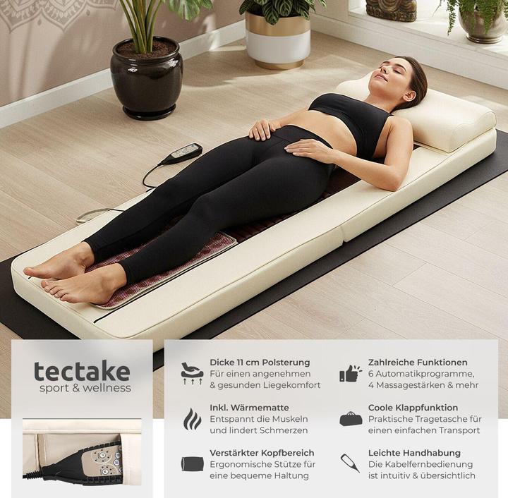 Produktbild tectake Shiatsu Massagematratze