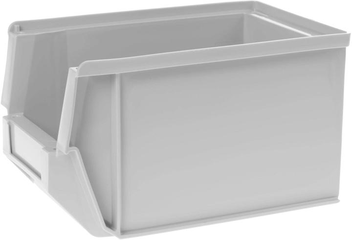 Actual product image Utz Open fronted storage bin SILAFIX 4 silver gray