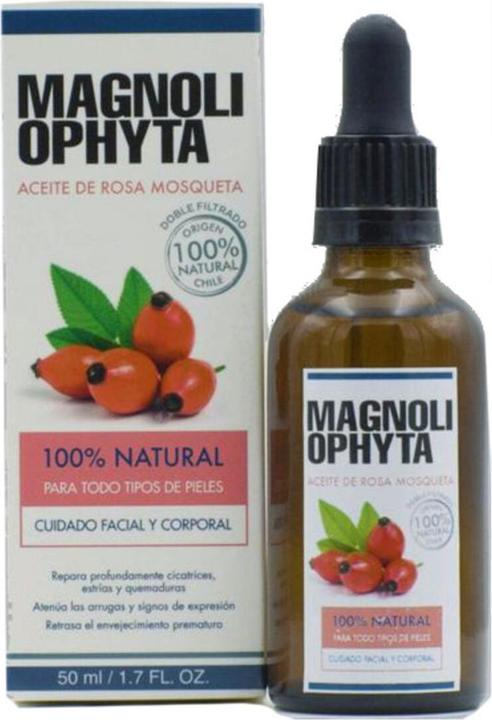 Magnoliophyta ACEITE DE ROSA MOSQUETA natürliches Gotero 50ml (Körperöl, 50 ml)