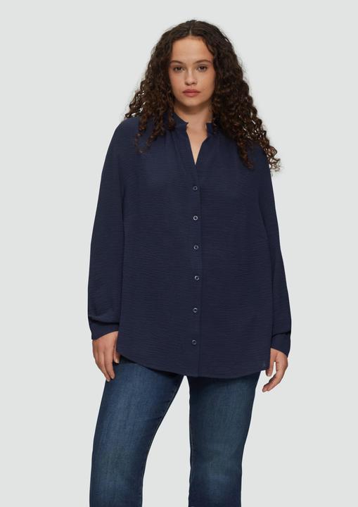 Actual product image S.Oliver Bluse Durchgeknöpfte Bluse aus Crêpe (44)