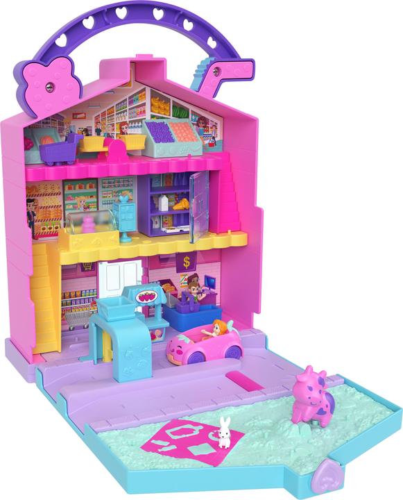 Polly Pocket Pollyville Lebensmittelmarkt