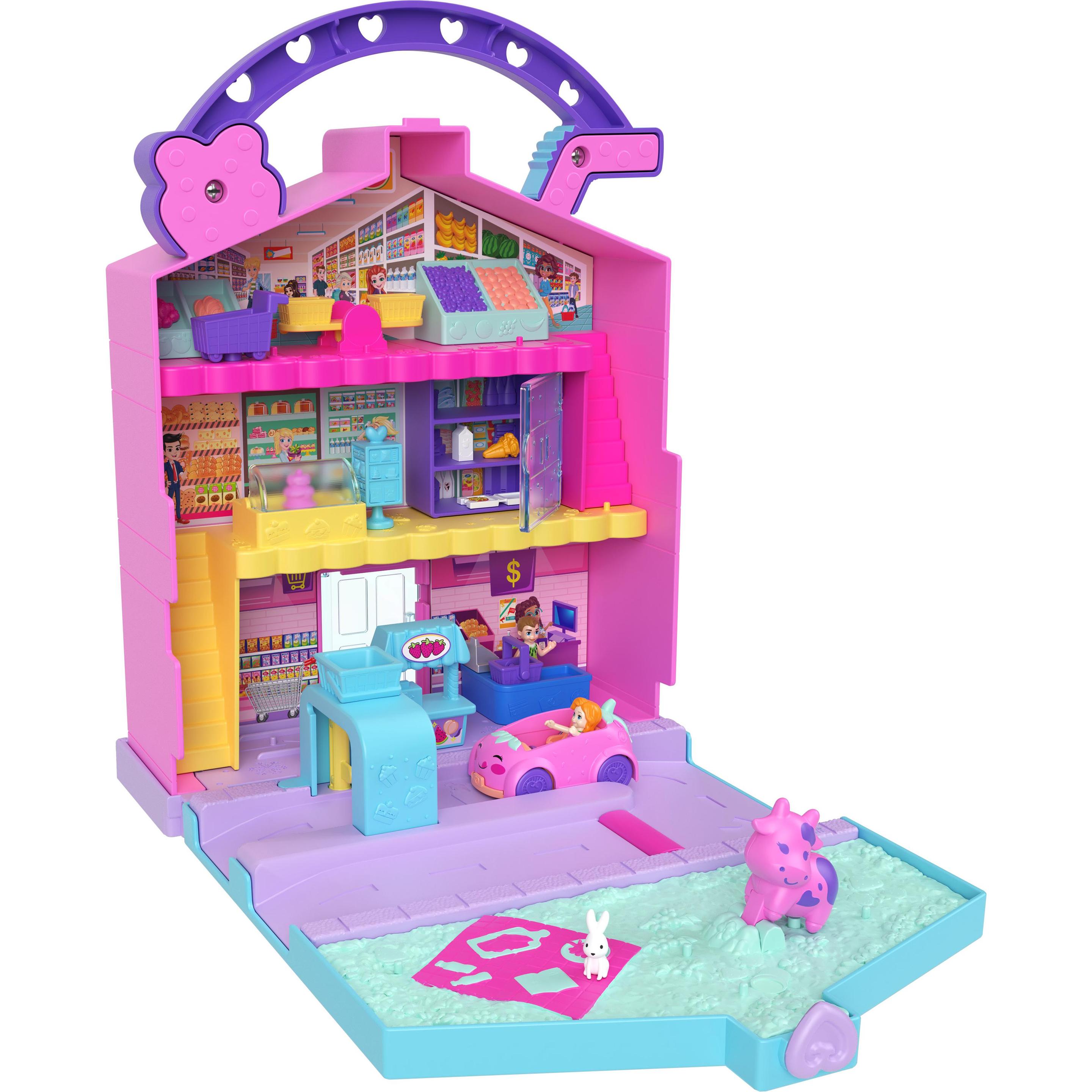 Thumbnail - Polly Pocket Pollyville Lebensmittelmarkt