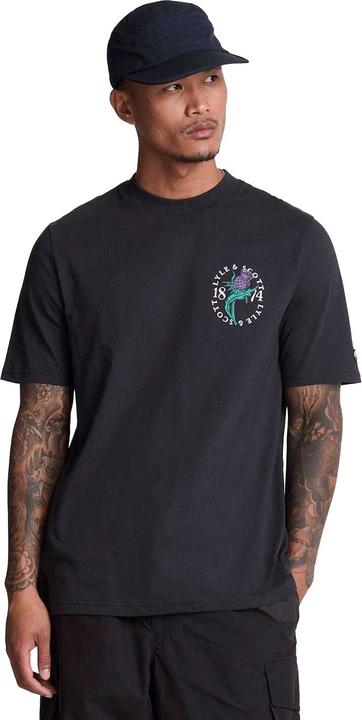 Immagine prodotto Lyle and Scott Maglietta Verde Stampa posteriore Uomo (S)