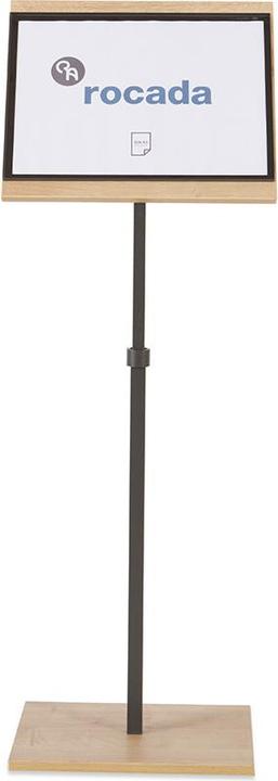 Actual product image Rocada Info display, DIN A4, 132x40x30cm, magnetic (A4)